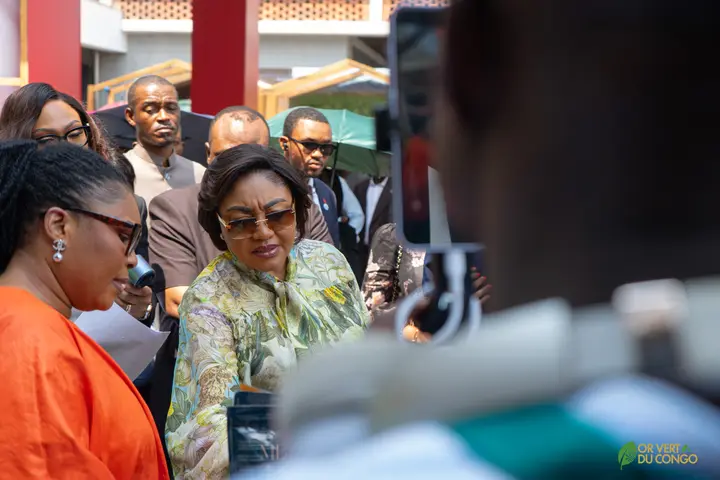 Visite officielle des stands — Foire OR Vert du Congo 2026, photo 9