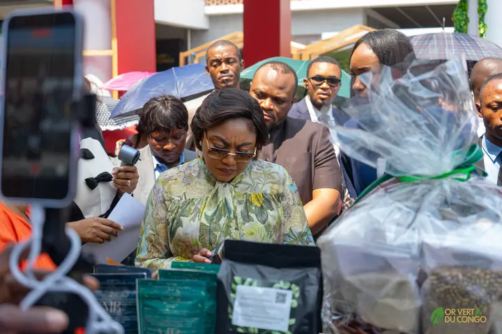 Visite officielle des stands — Foire OR Vert du Congo 2026, photo 10