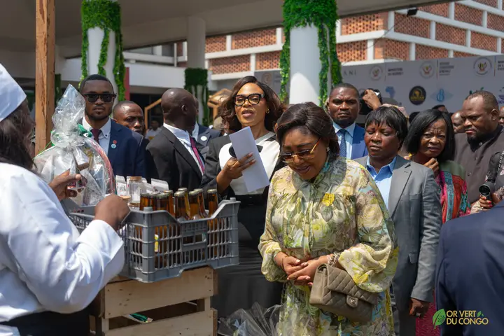 Visite officielle des stands — Foire OR Vert du Congo 2026, photo 29