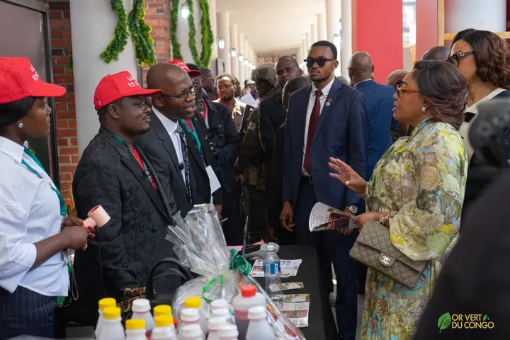 Visite officielle des stands — Foire OR Vert du Congo 2026, photo 50